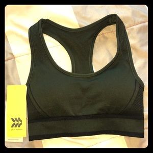 All in Motion Olive Sports Bra